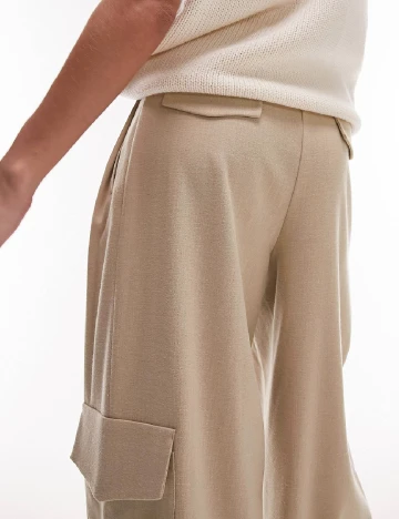 Pantaloni Top Shop, crem Crem