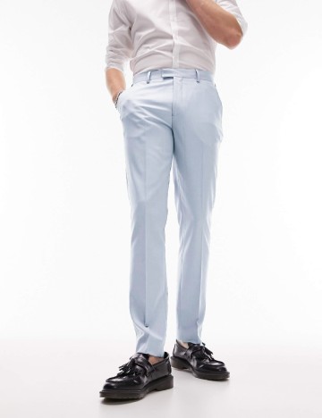 
						Pantaloni Topman, bleu