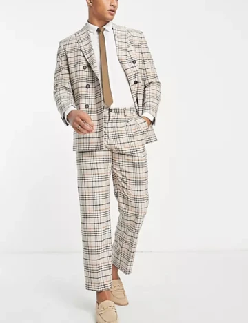 Pantaloni Selected, bej