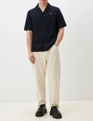 Camasa Fred Perry, bleumarin inchis Albastru