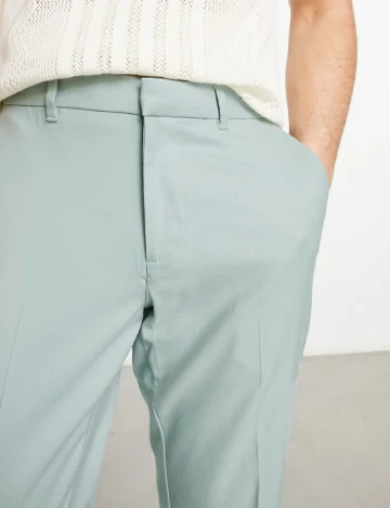 Pantaloni New look, verde deschis