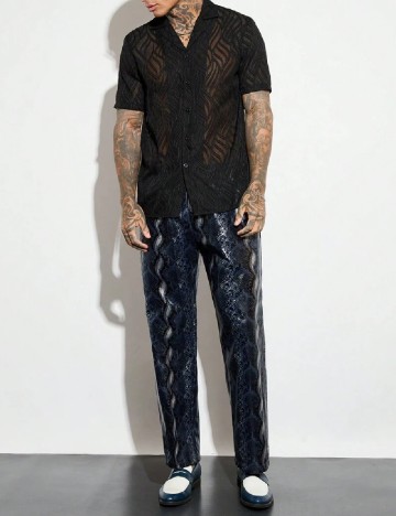
						Pantaloni SHEIN, albastru