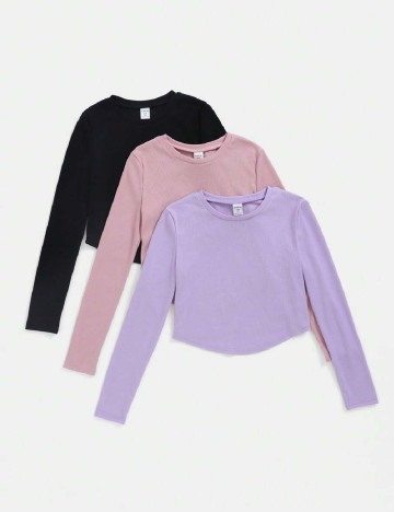
						Set bluze Shein Kids, mix culori