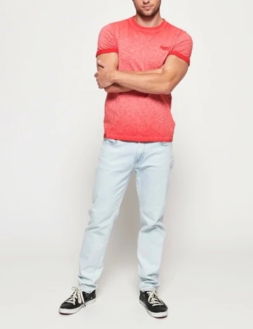 Tricou Super Dry, rosu, S Rosu