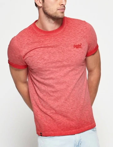 Tricou Super Dry, rosu, S Rosu