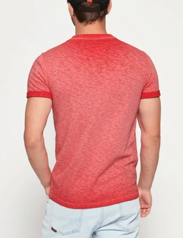 Tricou Super Dry, rosu, S Rosu