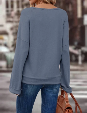 Bluza SHEIN, albastru