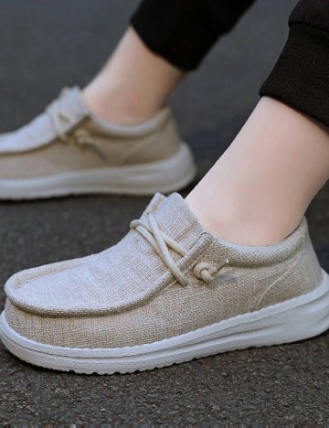 
						Mocasini Shein Kids, crem