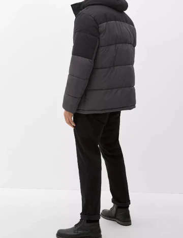 Geaca s.Oliver Plus Size Men, gri Gri