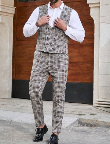 
						Costum SHEIN Plus Size Men, mix culori