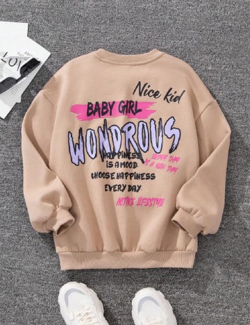 Bluza Shein Kids, maro