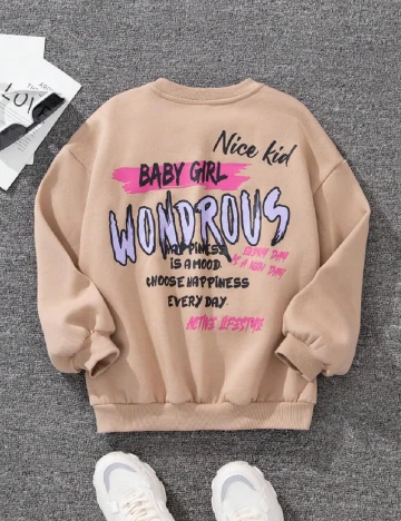Bluza Shein Kids, maro