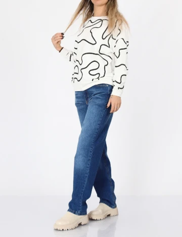 Bluza SHEIN, alb