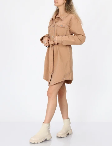 Rochie scurta SAGI, maro