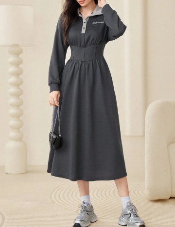 
						Rochie medie SHEIN, gri
