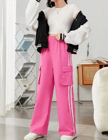 Pantaloni Shein Kids, roz