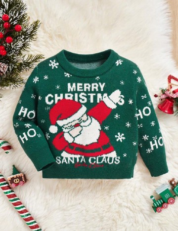 
						Pulover Shein Kids, verde