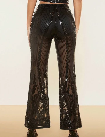 Pantaloni SHEIN, negru Negru