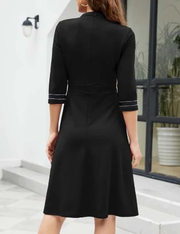 Rochie scurta Homeyee, negru Negru