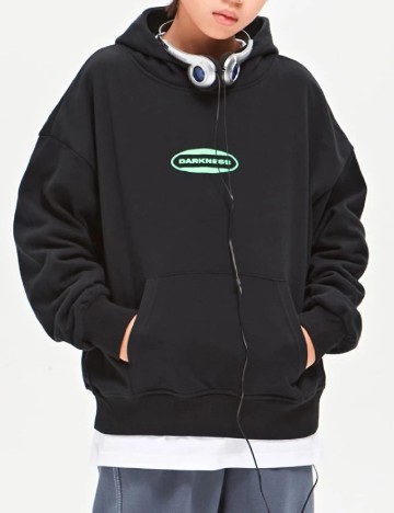 
						Hanorac Shein Kids, negru