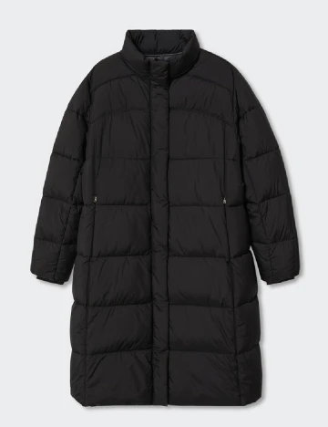 Geaca Mango, negru Negru