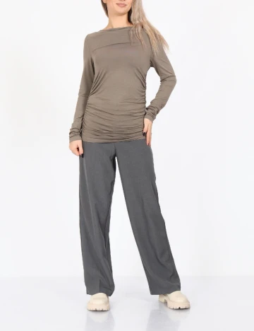 Bluza Vero Moda, kaki Maro