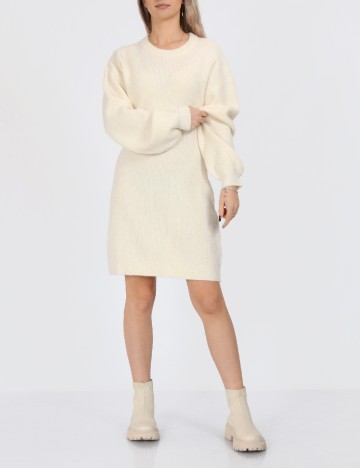 Rochie scurta Vero Moda, ecru