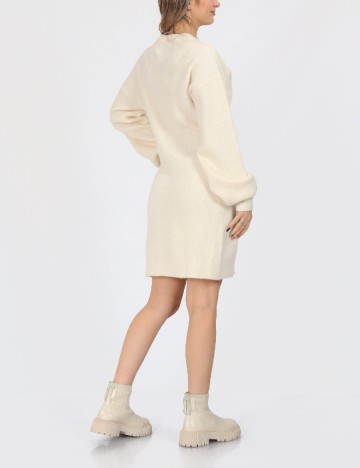 Rochie scurta Vero Moda, ecru