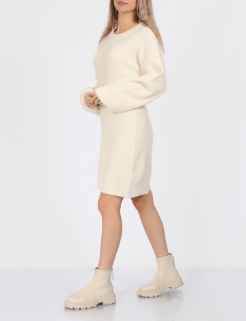 Rochie scurta Vero Moda, ecru
