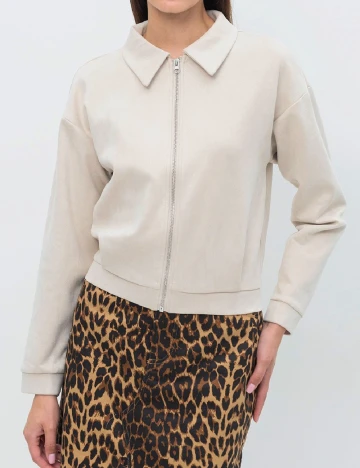 Jacheta Vero Moda, crem Crem
