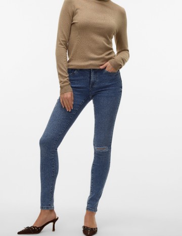 
						Blugi Vero Moda, albastru