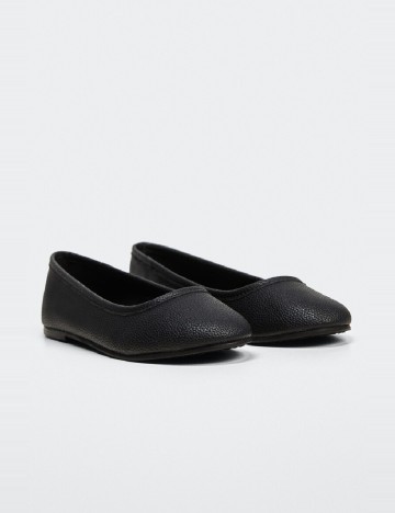 
						Balerini Mango Kids, negru