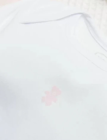 Set body Cool Club, alb/roz