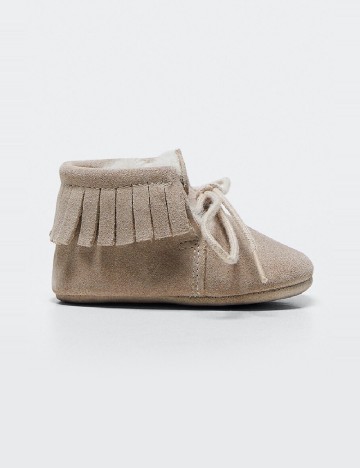 
						Pantofi Mango Kids, crem