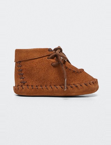 
						Pantofi Mango Kids, maro