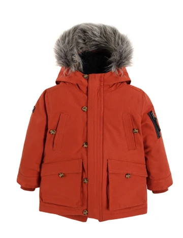 Geaca Cool Club, caramiziu Portocaliu