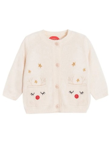 
						Cardigan Cool Club, crem