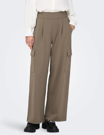 
						Pantaloni Jacqueline de Yong, maro