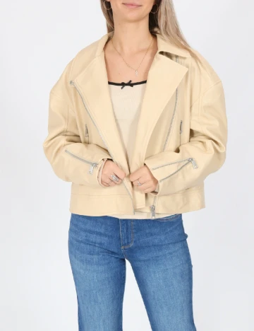 Jacheta Oversize Jacqueline de Yong, crem