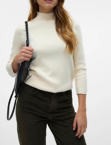 Bluza Vero Moda, crem