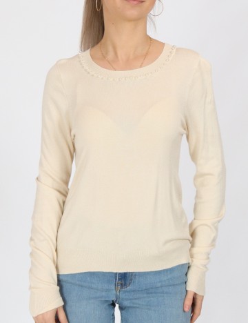 
						Bluza Only, crem
