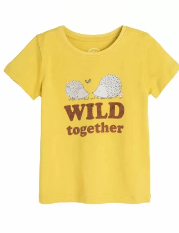 Tricou Cool Club, galben