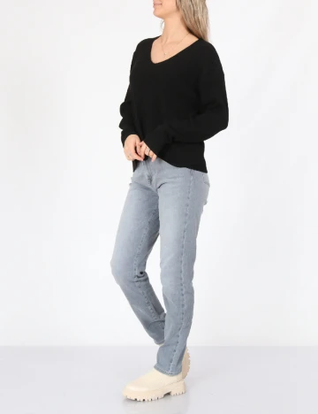 Pulover Jacqueline de Yong, negru