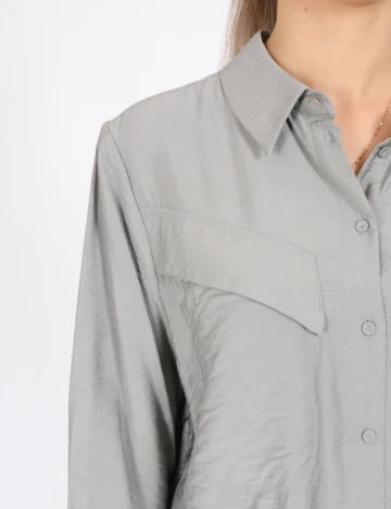 Camasa Vero Moda, gri Gri