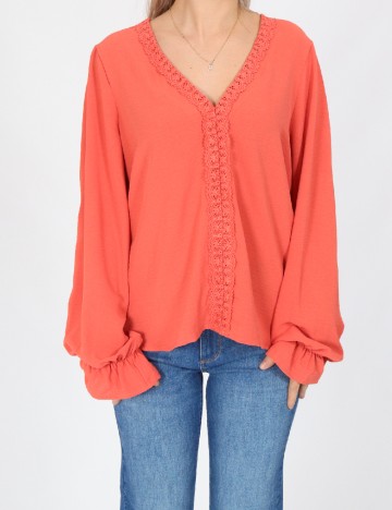 
						Bluza Vero Moda, portocaliu