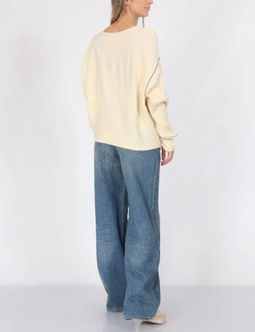 Bluza Vero Moda, crem