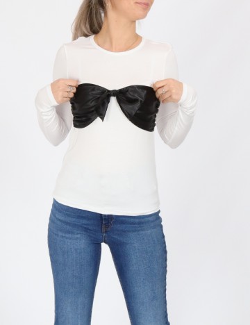 
						Bluza Only, alb