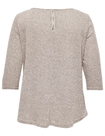 Bluza Only Carmakoma, gri Gri