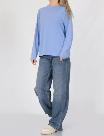 Bluza Vila, albastru Albastru