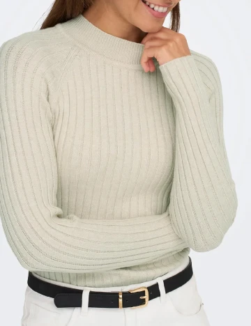 Bluza Jacqueline de Yong, crem Crem
